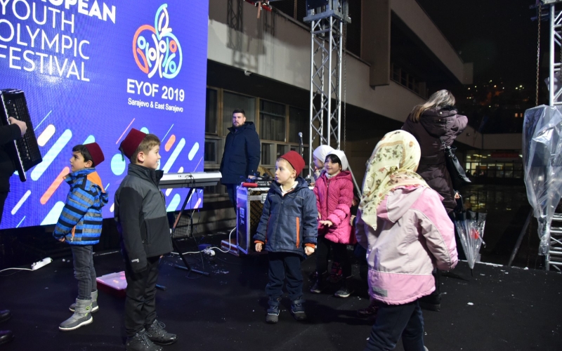 Kid IUS, EYOF 2019 Kutlamalarına Katıldı