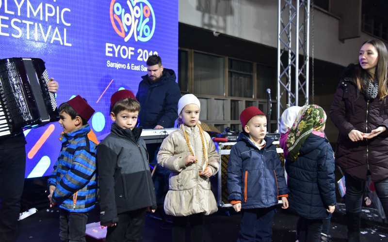 Kid IUS, EYOF 2019 Kutlamalarına Katıldı